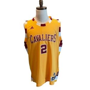 Kyrie Irving Cleveland Cavaliers Cavs HWC Swingman Jersey NBA Yellow XLarge NWOT